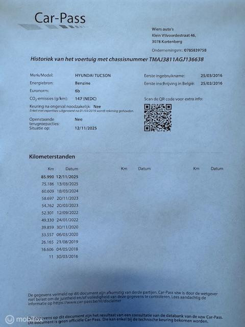 Hoofdafbeelding Hyundai Tucson