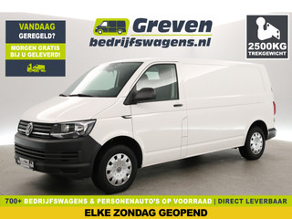 Volkswagen Transporter 2.0 TDI 150PK L2H1 | Aut. | Airco | Cruise | 3-Zits | Trekh. | Parkeersens. | Stoelverw.