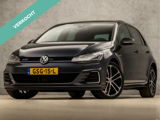 Volkswagen Golf 1.4 TSI PHEV GTE 204Pk Automaat (SCHUIFDAK, VIRTUAL COCKPIT, MEMORY SEATS, LEDER, APPLE CARPLAY, CAMERA, STOELVERWARMING, GETINT GLAS, ADAPTIVE CRUISE, KEYLESS, NIEUWSTAAT)