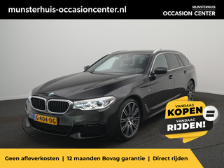 BMW 5 Serie Touring 520i High Executive Edition - RIJKLAARPRIJS - M-Sport - Achteruitrijcamera  - Elektrisch Glazen schuif-/kanteldak