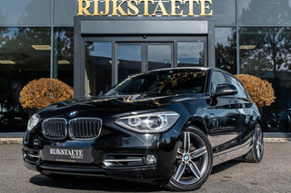 BMW 1-serie 118i Sport|LED|CLIMATE|KEYLESS|17''|LEDER