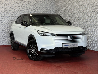 Hoofdafbeelding Honda HR-V Honda HR-V 1.5 e:HEV ADVANCE STYLE PANORAMA BI-TONE LED 360.CAMERA ELEK.KLEP 18''LMV STOEL/STUUR VERW. 04/2025