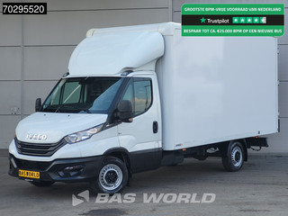 Iveco Daily 35S16 Automaat Bakwagen Achterdeuren 160PK Airco Camera Euro6 Meubelbak Koffer 21m3 Airco