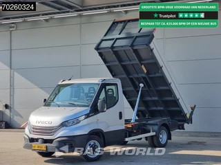 Iveco Daily 35C21 3.0L 210PK Automaat Kipper 2025 ACC Airco CarPlay Tipper Benne Kieper Airco