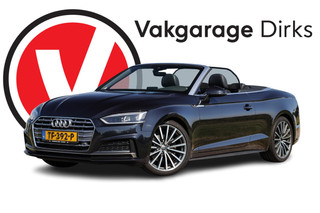 Audi A5 Cabriolet 2.0 40 TFSI Aut-7 S-Line ✅ Full-LED ✅ Leder ✅ Stoelverwarming