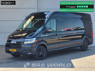 MAN TGE 3.180 4x4 Automaat 2025 Facelift L4H3 LED ACC Navi Airco Cruise Camera Parkeersensoren L3H2 Allrad 4WD 15m3 Airco