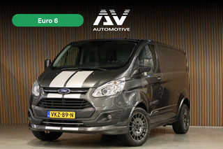Ford Transit Custom 290 2.0 TDCI Sport | Camera | Navigatie | 3-Zitter | Trekhaak | PDC V+A | Lederen bekleding | MF Stuur | Nieuwe APK