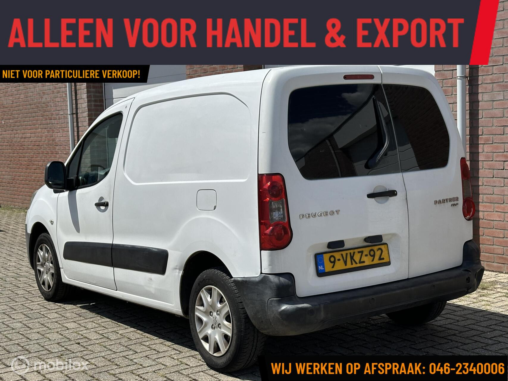 Hoofdafbeelding Peugeot Partner