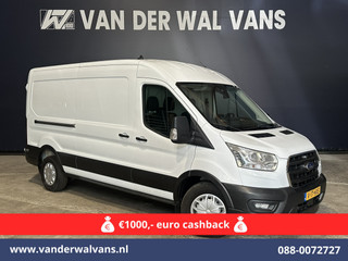 Ford Transit 2.0 TDCI 131pk L3H2 Euro6 Airco | Navigatie | Camera | Cruisecontrol | Apple Carplay | Stoelverwarming Android Auto, verwarmde voorruit, Parkeersensoren, Bijrijdersbank