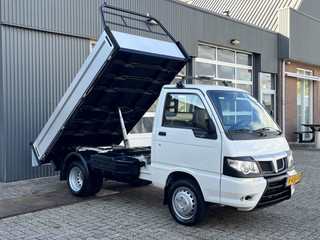Piaggio Porter 1.3 Kipper CNG en Benzine met Radio 2-persoons Openlaadbak Werkverlichting Kieper Stadsauto Pick-up