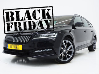 Škoda Superb Combi 1.4 TSI iV Sportline 218PK | Panoramadak | Trekhaak | Canton | Sportstoelen | Camera | Keyless