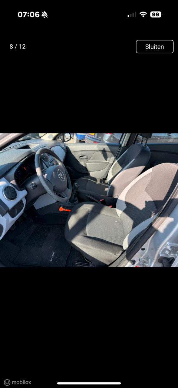 Hoofdafbeelding Dacia Sandero