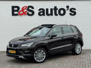 Hoofdafbeelding SEAT Ateca Seat ATECA 1.4 EcoTSI Xcellence Leder Camera Panorama Trekhaak Led verlichting Stoelverwarming