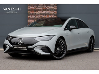 Mercedes-Benz EQE 300 AMG Line 89 kWh | Hyperscreen |  Achterasbesturing | Distronic+ | Panoramadak | Burmester | Digital Light | Verwarmd Stuurwiel | Warmtepomp | Luchtkwaliteitspakket |
