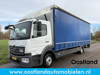 Mercedes-Benz Atego 1221 Euro6 BL Automaat / Airco / Cruise Control  / 3 zits / Schuifzeilen / Schuifdak / Laadklep