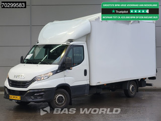 Iveco Daily 35S16 Laadklep Automaat SCHADE Bakwagen 160PK Airco Camera Euro6 Meubelbak Koffer Airco