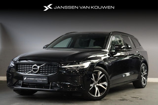Volvo V60 2.0 T6 Recharge AWD R-Design / Head-up / Stoel + Stuurverwarming / Leder Elektrische stoelen / Memory / Trekhaak