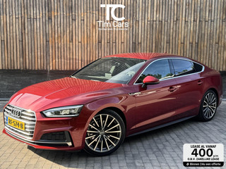 Audi A5 Sportback 1.4 TFSI S-line Automaat | Navigatiesysteem | Climate control | Cruise control | LED verlichting | Sportonderstel | Buitenspiegels elektrisch inklapbaar | 19 inch lichtmetalen velgen | Parkeersensoren voor en achter