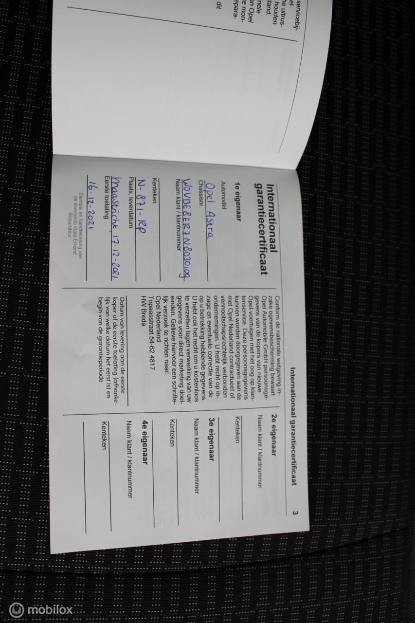 Hoofdafbeelding Opel Astra