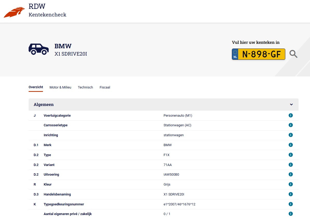 Hoofdafbeelding BMW X1