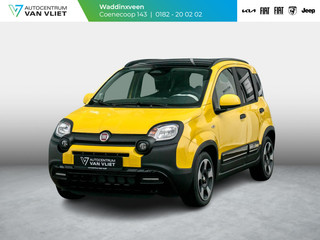 Fiat Panda Hybrid Pandina | Airco | Cruise | Priv Glass | Dakrails | 15" | PDC | Apple Carply | Bicolore