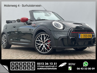 MINI Cooper Cabrio Mini 2.0 John Works Incl.BTW Cabrio H/K Hud Adap.Cruise Stoelverw British-Racing Green!