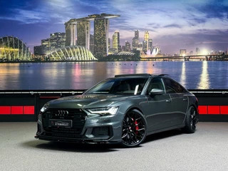 Hoofdafbeelding Audi A6 Audi A6 Limousine 55 TFSI V6 quattro 3xS-Line 340PK |RS-Seats|B&o|HUD|360cam|Sfeer