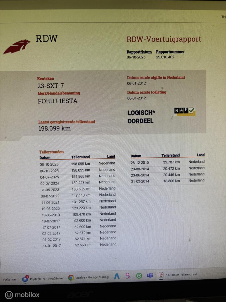 Hoofdafbeelding Ford Fiesta