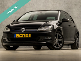 Volkswagen Golf 1.0 TSI Sportline Automaat (NAVIGATIE, CLIMATE, CAMERA, XENON, STOELVERWARMING, LEDEREN SPORTSTOELEN, LM VELGEN, GETINT GLAS, LM VELGEN, PARKEERSENSOREN, NIEUWE APK, NIEUWSTAAT)