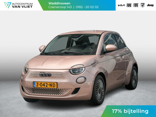 Hoofdafbeelding Fiat 500e Fiat 500e 42 kWh | 17% Bijtelling | Clima | Cruise | Pack Winter | BSM | 16" | LED | Apple Carplay