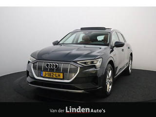 Audi e-tron 50 quattro Business edition Plus 71 kWh SOH 93.3% | Luchtvering | Panoramadak | Leer | Navigatie