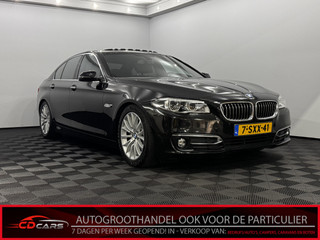 BMW 5 Serie 520i Luxury Edition Pano Schuifdak, Virtual desk, Leder, Camera, Navi, Cruise control, Stoelverwarming, Memory stoelen