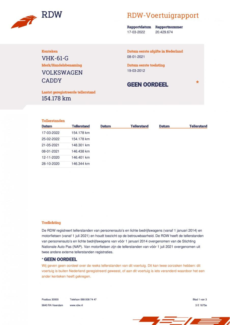 Hoofdafbeelding Volkswagen Caddy