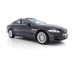 Jaguar XJ 3.0 V6D Portfolio Long (INCL-BTW) Aut. *PANO | LUXURY-LEATHER  | BI-XENON | MERIDIAN-AUDIO | MEMORY-PACK | KEYLESS | CAMERA | ECC | HEATED-COMFORTSEATS | PDC | NAVI-FULLMAP | SHIFT-PADDLES | CRUISE | 19"ALU*