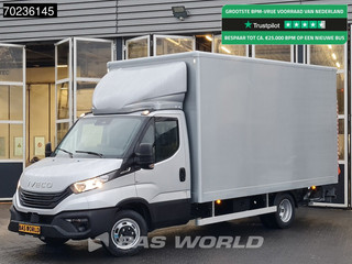 Iveco Daily 35C18 3.0L Automaat 1000KG Laadklep Zijdeur Dubbellucht 2025-Model Bakwagen ACC Airco Cruise Navi D'Hollandia Euro6 Meubelbak Koffer Bakwagen 21m3 Airco