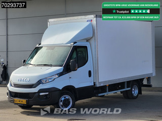 Iveco Daily 35C16 Laadklep Dubbellucht Bakwagen Airco Cruise Euro6 Meubelbak Koffer 20m3 Airco Cruise control