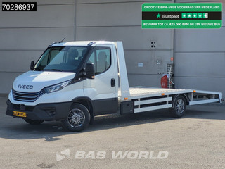 Iveco Daily 35S18 Automaat Autotransporter 3,5t Trekhaak Navi Airco LED ACC Euro6 Oprijwagen Cartransporter Trekhaak