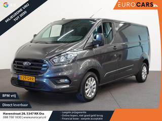 Ford Transit Custom 300 2.0 TDCI 130pk L2H1 Trend Automaat Airco Navigatie Cruise control Camera Parkeersensoren Trekhaak Betimmering Laadruimte