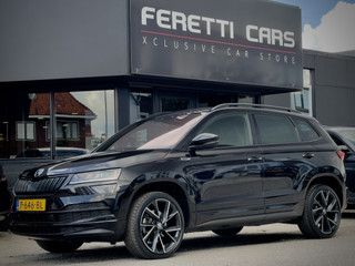 Hoofdafbeelding Škoda Karoq Škoda Karoq 1.5 TSI ACT AUT7 SPORTLINE NAVI CAMERA DIGI-DASH APPLE-CARPLAY LED LMV PDC