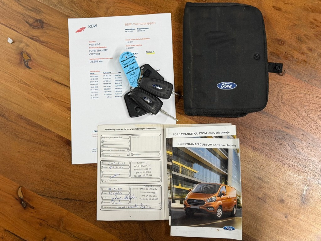 Hoofdafbeelding Ford Transit Custom