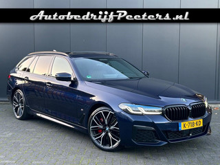 BMW 5 Serie Touring 530i M Sport Shadow Pano Laserlicht ACC H/K HUD e.Trekhaak