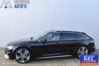 Hoofdafbeelding Audi A6 Allroad Audi A6 Allroad q. 55 TDI Mythosschwarz Pano B&O Massage 21" LMV ACC HUD Standkachel Stoelventilatie Etc.!