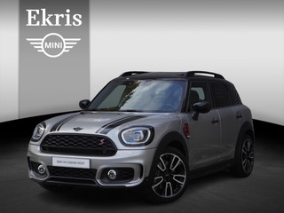 MINI Countryman 2.0 Cooper S Rockingham GT JCW-pakket | Glazen schuif-/kanteldak | Vollederen bekleding YOURS | Adaptive Cruise Control | Stuur-, stoel- en voorruitverwarming | Harman Kardon | Head-Up Display | Elektrisch verstelbare stoelen met memory | Camera | Parkeersensoren voor én achter | 19" JCW met Michelin Pilot Sports