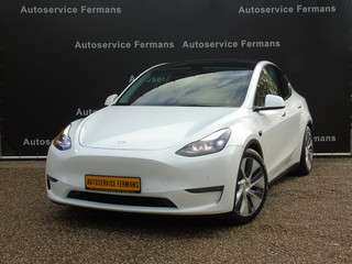 Tesla Model Y Model Y Long Range AWD 75KW - 2022 - Leder Panodak