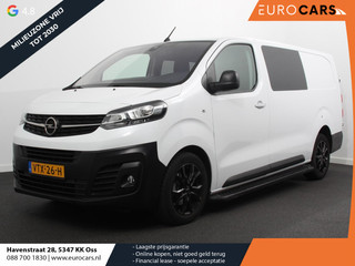 Hoofdafbeelding Opel Vivaro Opel Vivaro 145pk L3H1 Dubbele Cabine Sport Edition Navigatie Climate Control Trekhaak Trekhaak Parkeer sensoren Lichtmetalen Velgen