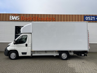 Peugeot Boxer 435 2.0 BlueHDI 164pk Pro bakwagen met Dhollandia laadklep / 440 cm lang / doorladen tot 550 cm mogelijk boven de cabine / euro 6 / airco