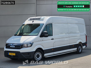 MAN TGE 3.140 Bi Temp Koelwagen Vriezer Themo King V-300 MAX Airco Euro6 Koel Koeler Vries Kühler Kühl Kühlwagen Frigo 12m3 Airco Cruise control