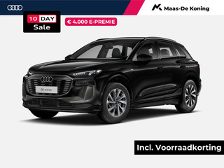 Audi Q6 e-tron Advanced edition 252 PK · Trekhaak, mechanisch draaibaar · Sportstoel zwart leder-kunstl.