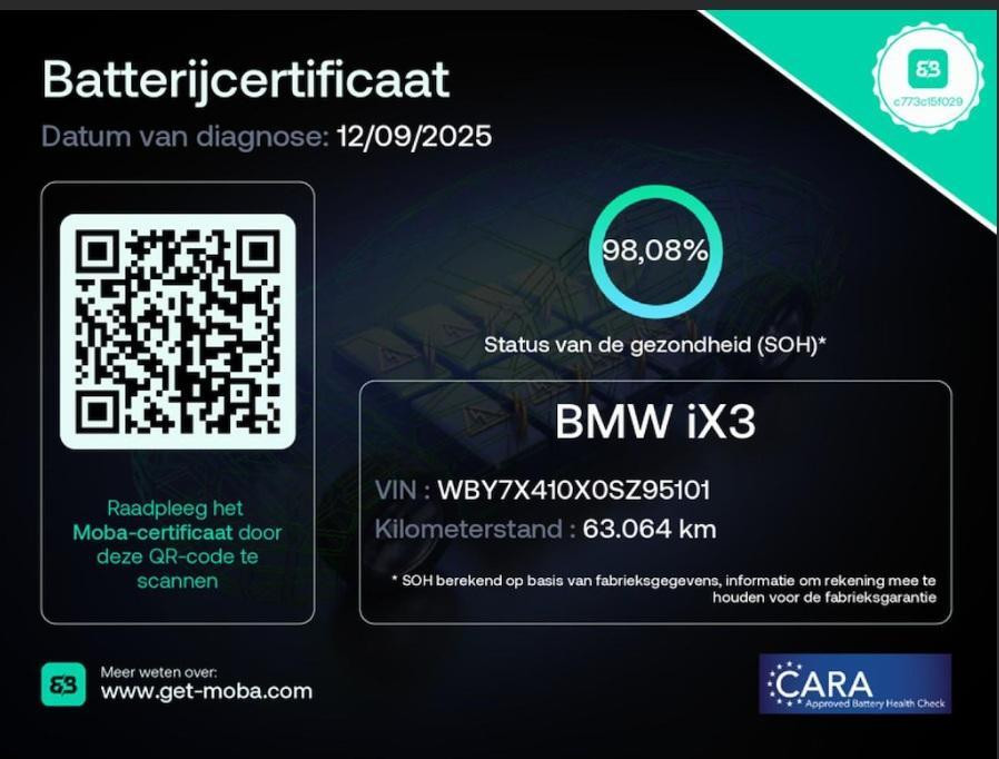 Hoofdafbeelding BMW iX3