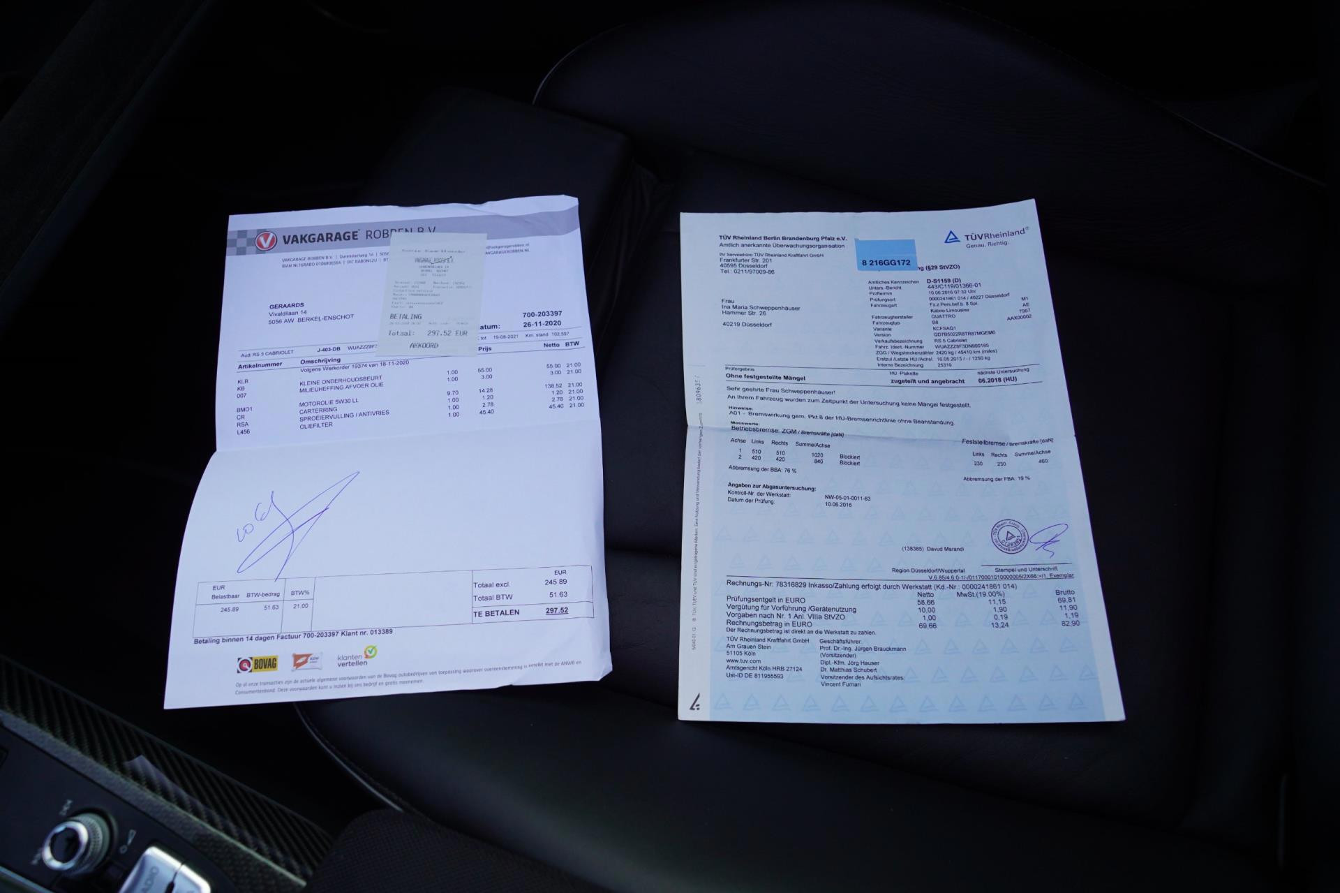 Hoofdafbeelding Audi RS5